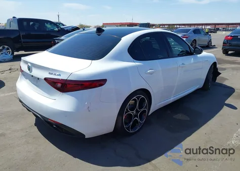 2022 Alfa Romeo Giulia Veloce Ti Rwd z USA, uszkodzony, nr VIN ZARFAMBN9N7656726